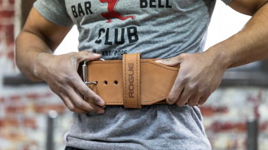 ROGUE Ohio Lifting Belt オハイオ・リフティングベルト Rogue Ohio Lifting Belt - Weightlifting - Vegetable Tanned Leather